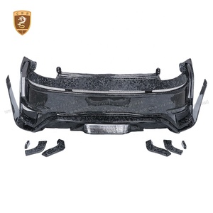 Kit Carrozzeria Widebody in Fibra di Carbonio Forgiata Stile MSY per Porsche <span class=keywords><strong>911</strong></span> 992.1 Turbo S: Paraurti, Cofano Motore, Minigonne Laterali e Parafanghi Allargati - Product Image 6