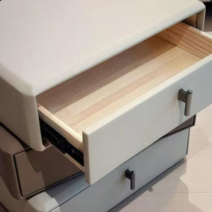 Hiện đại sang trọng rắn gỗ đầu giường thiết kế độc đáo Bàn Cạnh Giường ngủ cho phòng ngủ ăn khách sạn phòng khách đồ nội thất nhà có thể điều chỉnh - Product Image 6