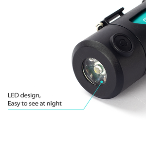 Aksesoris Hewan Peliharaan Portabel Luar Ruangan Dispenser Kantong Kotoran Anjing LED Isi Ulang dengan Kantong Biodegradable dan Senter LED Terintegrasi - Product Image 3