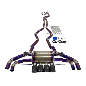 <span class=keywords><strong>Échappement</strong></span> arrière à soupapes en titane avec télécommande pour BMW M340i M440i 2020-2026 B58 3.0T G20 G21 G22 G23 G26 - Product Image 1