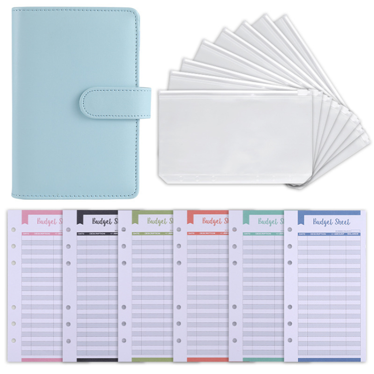 Папка для файлов с логотипом на заказ, Кожаная Обложка, папка для блокнотов A5, A6, папка для бумаг с 6 кольцами