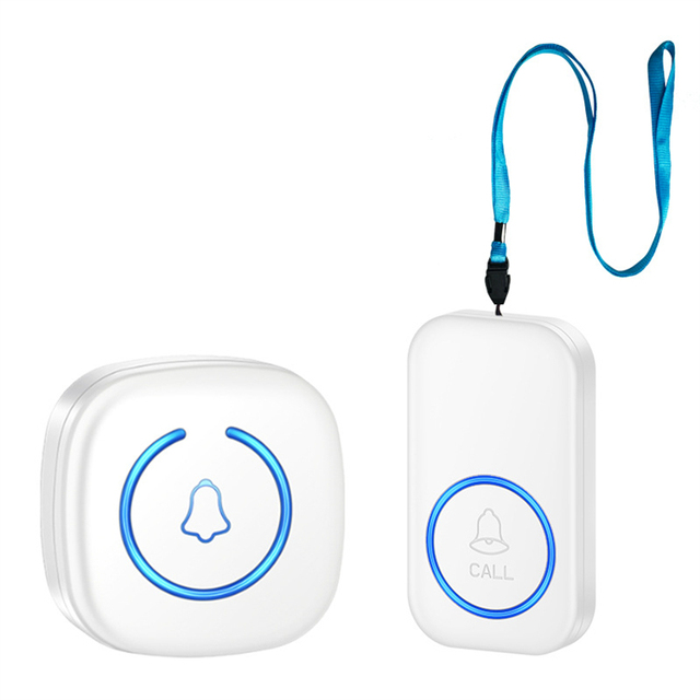 2024 New Caregiver Beeper Long Range Button Waterproof Personal Emergency Wireless Call Pager