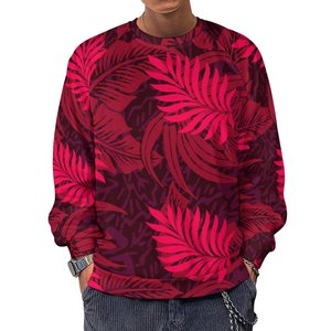 Homens Streetwear Roupas Tribais Polinésia Samoa Havaiana Tapa Padrão Designer Custom <span class=keywords><strong>Plus</strong></span> Size <span class=keywords><strong>Pullover</strong></span> Hoodies dos homens - Product Image 6