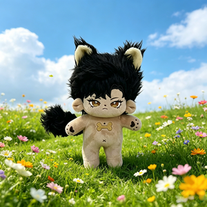 Muñeco de Peluche Personalizado con Bordado Exquisito, Peluche de <span class=keywords><strong>Anime</strong></span> sin Ropa, Juguete de Peluche de Algodón para Peinar, Pedido al por Mayor de Fábrica - Product Image 6