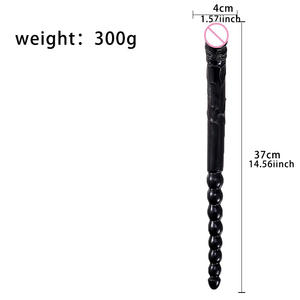 Dubbele Hoofd Dildo Speelgoed Voor Volwassen Flexibele Jelly Vagina Anale Vrouwen Gay Lesbische Ended <span class=keywords><strong>Dong</strong></span> Penis Kunstmatige - Product Image 4