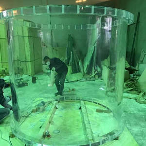 Acuarios de peceras acrílicas cilíndricas personalizadas de fábrica que mejoran cualquier entorno - Product Image 3