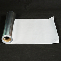 Feuille de tissu tissé de haute qualité isolation thermique refléter le tissu tissé en feuille d'aluminium léger