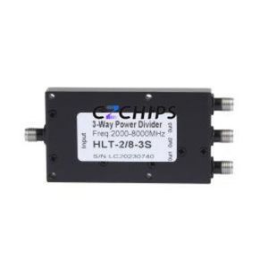 HLT-2/8-3S RF Power Divider/Combiner RF 1-to-3 2GHz~8GHz 1dB - Product Image 1
