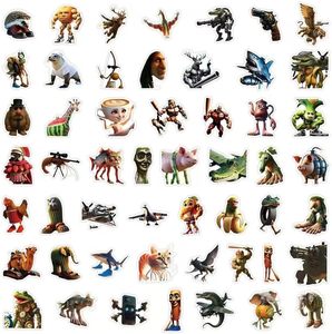 Pegatinas Divertidas de Animales a Prueba de <span class=keywords><strong>Agua</strong></span> Personalizadas, Etiquetas de Vinilo de Dibujos Animados para Niños, para Laptop, <span class=keywords><strong>Botella</strong></span> de <span class=keywords><strong>Agua</strong></span>, Carcasa de Teléfono, Decoración DIY - Product Image 4