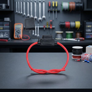 Portafusibles en Línea para Uso Automotriz ATP, Alta Capacidad de Ruptura, Material UL1015, Cable Rojo de 12AWG - Product Image 3