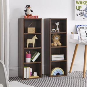 HIKUYA Mdf 8-<b>Shelf</b> Bookcase for <b>Bedroom</b> Children's Room Office Storage <b>Shelf</b> Modern Luxury Living Bookshelf ZY167 Wooden Bookshe - Product Image 6