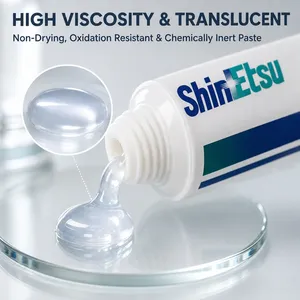 Grasa de Silicona de Alto Vacío ShinEtsu HIVAC-G, 100g/1kg, para Juntas de Vidrio, Sellado de Anillos Tóricos, Baja Presión de Vapor, Lubricante Resistente al Calor - Product Image 3
