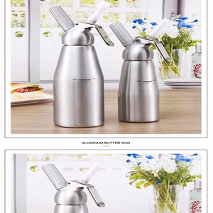 Chất Lượng Cao Nhôm Whipper Whipper Whipping <span class=keywords><strong>Siphon</strong></span> Với Mẹo Làm Sạch Bàn Chải - Product Image 3