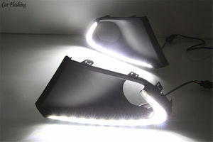 2 Luces LED DRL de Conducción Diurna con Luz Antiniebla y Señal de Giro Amarilla para Suzuki <span class=keywords><strong>Baleno</strong></span> 2016 2017 <span class=keywords><strong>2018</strong></span> 2019 - Product Image 3