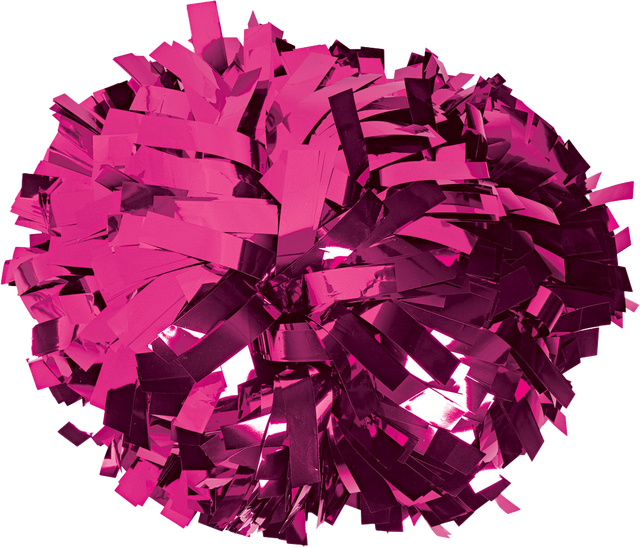 Factory Wholesale Cheerleading Pom Poms Metallic Cheer Girls Kids Adult Dance Training Middle Baton Handle for Team Sport Spirit