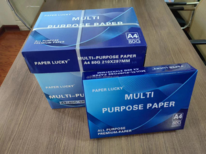 Pulpa de madera blanca de alto grado 100%, tamaño personalizado, impresora reciclada A4, <span class=keywords><strong>papel</strong></span> <span class=keywords><strong>Bond</strong></span> Offset, resma de doble Borde de oficina, <span class=keywords><strong>papel</strong></span> de copia 70 75 80 Gsm - Product Image 6