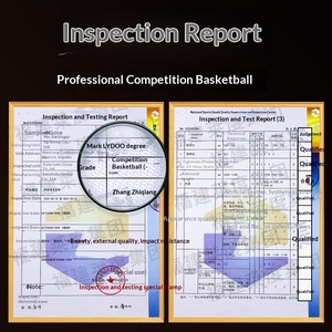 Ballon de basketball en PU résistant à l'usure avec logo personnalisé, tailles 7 et 5 pour adultes et enfants, bleu, compétition, streetball, vente en gros - Product Image 4