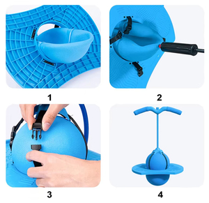 Nouveau sauteur à bulles de haute qualité pour enfants, jouet de saut acoustique en mousse pour enfants, grenouille sauteuse d'extérieur - Product Image 4