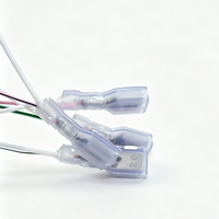 Câble spiralé rétractable OEM 17 conducteurs avec connecteur JST pour contrôle industriel