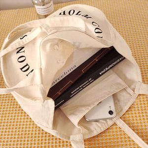 Sac à bandoulière en toile pour femme, personnalisable avec lettres DIY, sac à main écologique, imperméable, portable, organisateur de courses, fourre-tout d'été - Product Image 5