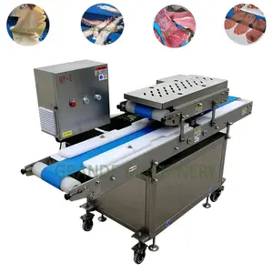 2023 Horizontal Fresh Cooked Beef Jerky Chicken Breast Fish Squid Salmon Octopus Cuttlefish Slicing Cutting Machine for Sale