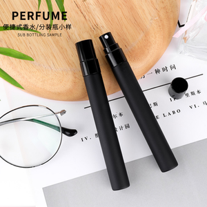 Perfume Sample Bottle 10ml Black Glass Spray Spray Bottle Reed <strong>Diffuser</strong> Compatibility <strong>Refillable</strong> Fragrance - Product Image 3