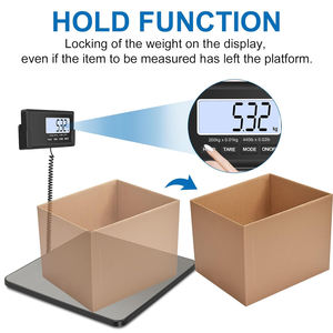 Versandwaage 440lb/200Kg Hochpräzise Digitale Postwaage für Pakete/Gepäck/Haustiere/Lager mit Tara-Funktion - Product Image 5