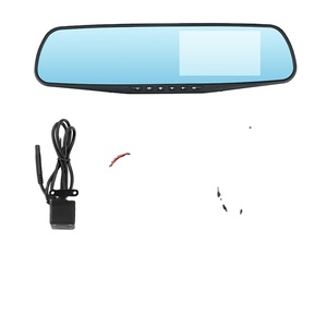 Forchevrole ống kính kép xe ghi <span class=keywords><strong>video</strong></span> 4K cảm ứng rộng chiếu hậu không thấm nước tầm nhìn ban đêm ghi âm phía trước phía sau máy ảnh - Product Image 1