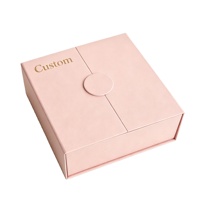 Emballage en carton de luxe avec logo personnalisé, boîtes cadeaux rigides en papier noir pliables avec fermeture magnétique, double porte, forme spéciale