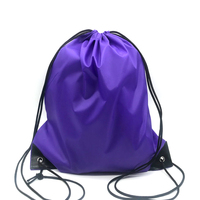Sac à cordon durable et réutilisable, sac à dos de sport avec couleur personnalisée pour les promotions d'événements commerciaux et de vente au détail