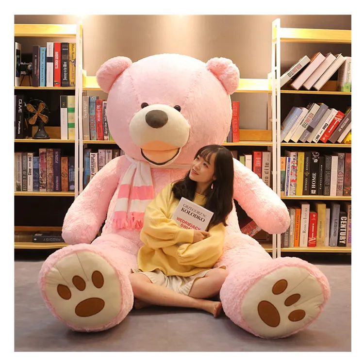 340cm Giant Animal Doll Cottonee Plush Osos Stuffed Teddy Bear 340cm Peluches Plush Toy Gift Human Size Teddy Bear