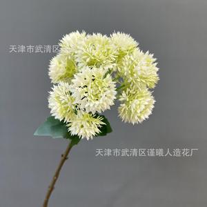 ดอกไม้หิมะประดิษฐ์ Jinxi ขนาด 60 ซม. ดอกไม้ผ้าไหมสำหรับตกแต่งงานแต่งงานและบ้าน - Product Image 3