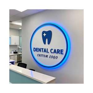 Enseigne lumineuse LED personnalisée, enseigne en acrylique lumineuse personnalisée, logo mural néon, enseigne de salon de coiffure, enseigne LED personnalisée pour entreprise - Product Image 2