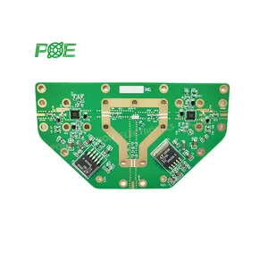 Tembaga Tebal PCB ENIG Papan Sirkuit Cetak Imersi Emas Kartu Sirkuit Listrik Shenzhen PCBA OEM Produsen Kontrak