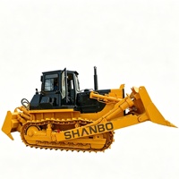 Article phare : Bulldozer lourd sur chenilles de 22 tonnes avec groupe motopropulseur diesel de 175 kW pour les travaux de terrassement et de construction de fondations