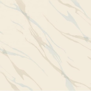 Azulejos Vitrificados con Tecnología Nano de Sal Soluble con Diseño de Plumas, Color Amarillo/Dorado, 600x600mm, Porcelana Pulida, Ladrillo Refractario para Salón - Product Image 3