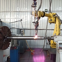 Machine de revêtement laser traitée thermiquement de 6 kW pour la réparation haute performance des pièces d'arbre de transmission