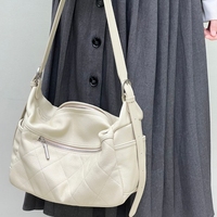 Sac fourre-tout décontracté pour femme en cuir véritable, fermeture à rabat, sac à main de luxe populaire de créateur, prix d'usine