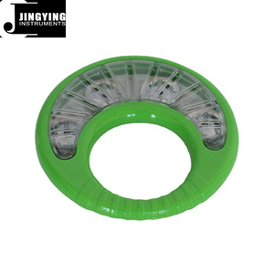 2023 Jingying musique maison fête Ktv plastique métal cloches poignées de main main cloches jouet éducatif main anneau cloche tambourin - Product Image 3