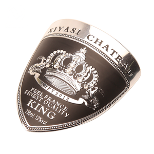 <span class=keywords><strong>Étiquette</strong></span> <span class=keywords><strong>personnalisée</strong></span> de haute qualité, en métal et aluminium, imperméable, pour <span class=keywords><strong>Champagne</strong></span>, Vodka, vin, 10 pièces - Product Image 4