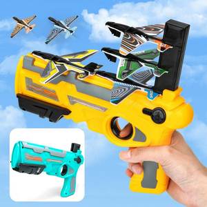 لعبة طائرة رغوية قاذفة للأطفال، لعبة طائرة شراعية للرمي والقذف، ألعاب رياضية خارجية، نموذج طائرة شراعية - Product Image 3