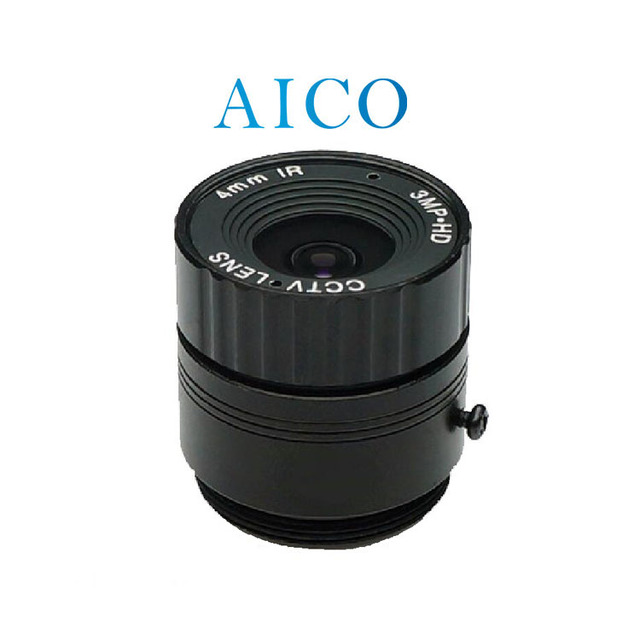 F=4.0mm 1/2.7 Inch 1/2.8" F1.2 Large Aperture No 1.2 3 Megapixel HD 4mm Cs Mount Fixed Cctv Camera Lens
