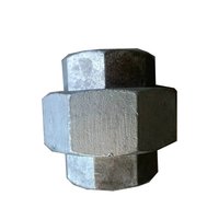 Raccord fileté BSPT NPT en fonte malleable, acier au carbone galvanisé, pour la construction, la plomberie, la réparation de canalisations