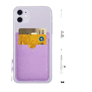 Customized Logo Printing Phone Card Holder Set Promotional Gifts