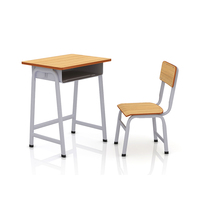Ensemble de bureau et de chaises de style moderne de haute qualité pour étudiants, fabriqué en Chine par des experts en mobilier scolaire