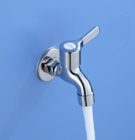 Robinet mural moderne en laiton et céramique DN15 de haute qualité, monocommande eau froide, installation facile, vente en gros usine