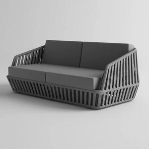 Chaise longue de jardin en rotin et aluminium, moderne, imperméable, pour hôtel, extérieur, piscine - Product Image 5