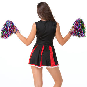 Uniforme de pom-pom girl sexy personnalisé en gros, uniformes d'écolières, <span class=keywords><strong>tenue</strong></span> de déguisement, livraison directe, uniformes de pom-pom girl grande taille - Product Image 6