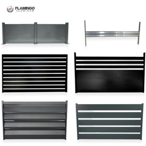 Pannello in Estruso di Alluminio Più Popolare dalla Fabbrica Prezzo Competitivo di Profili per Recinzioni in Alluminio e Doghe in Alluminio - Product Image 5