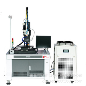 เครื่องเชื่อมไฟเบอร์เลเซอร์แบบ CNC ชนิดโต๊ะอัตโนมัติ ความยาวคลื่น 1064 นาโนเมตร แบบพัลส์ ระบายความร้อนด้วยน้ำ สำหรับเชื่อมสแตนเลส - Product Image 2